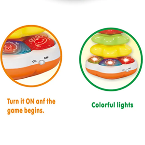 اسباب بازی نوزادی حلقه آموزشی موزیکال اردک LERNING FUN _اسباب بازی نوزادی